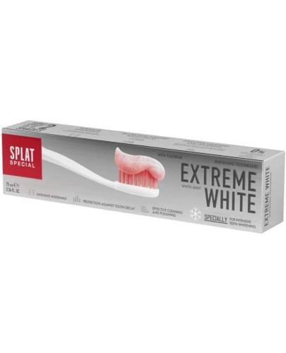 podgląd produktu Splat Extreme White pasta wybielająca do zębów wrażliwych o smaku miętowym 75 ml