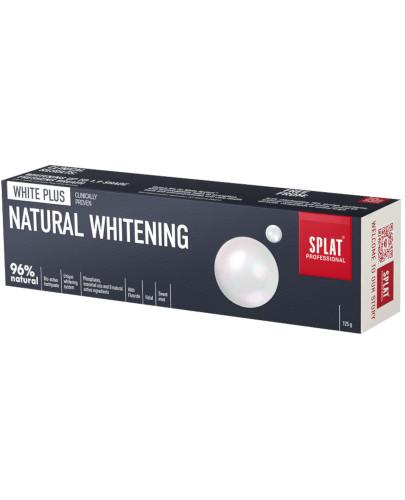 podgląd produktu Splat White Plus pasta do zębów do naturalnego wybielania 125 g