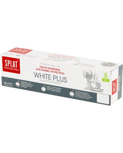 zdjęcie produktu Splat White Plus pasta wybielająca do zębów chroniąca szkliwo 100 ml