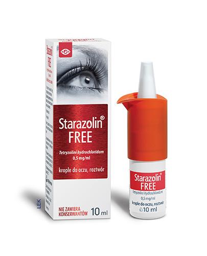 podgląd produktu Starazolin Free 0,5mg/ml krople do oczu 10 ml