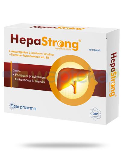podgląd produktu Starpharma HepaStrong 40 tabletek