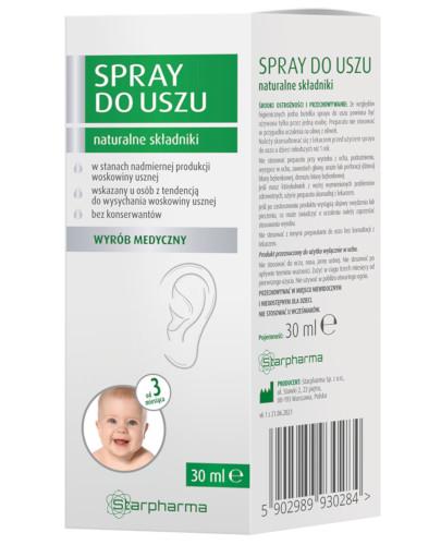 podgląd produktu Starpharma Spray do uszu 30 ml