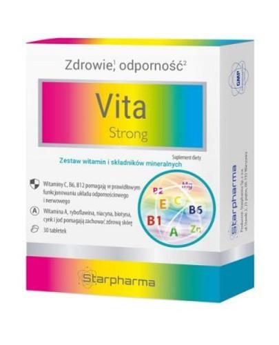 zdjęcie produktu Starpharma VitaStrong 30 tabletek powlakanych