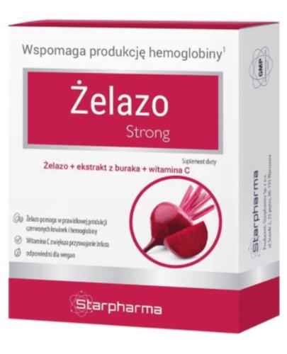 podgląd produktu Starpharma Żelazo Strong 30 kapsułek