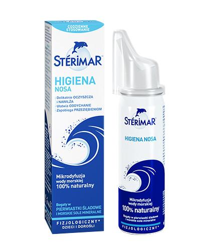 podgląd produktu Sterimar Higiena nosa fizjologiczny roztwór wody morskiej, spray 50 ml