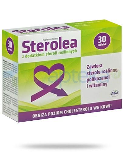 zdjęcie produktu Sterolea na poziom cholesterolu we krwi 30 tabletek