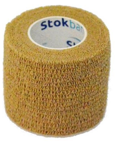 podgląd produktu Stokban bandaż elastyczny samoprzylepny cielisty 5cm x 4,5m 1 sztuka