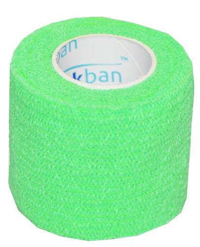 podgląd produktu Stokban bandaż elastyczny samoprzylepny jasny zielony 10cm x 4,5m 1 sztuka