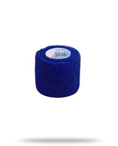 zdjęcie produktu Stokban bandaż elastyczny samoprzylepny niebieski 5cm x 4,5m 1 sztuka