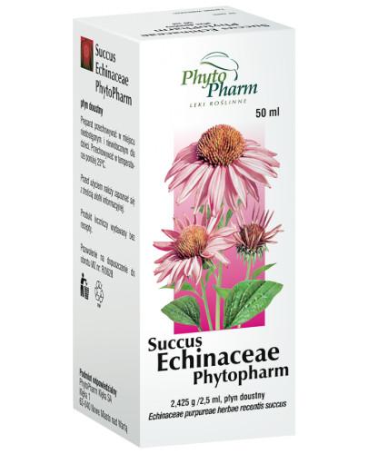 podgląd produktu Succus Echinaceae 2,425 g/2,5ml Phytopharm płyn doustny 45 g