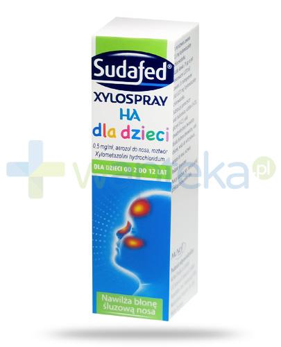 zdjęcie produktu Sudafed XyloSpray HA dla dzieci 2-12 lat aerozol do nosa 10 ml