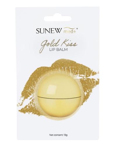 podgląd produktu SunewMed+ Gold kiss balsam do ust waniliowy 13 g