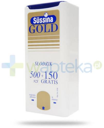 zdjęcie produktu Sussina Gold słodzik z dozownikiem 500 sztuk + 150 sztuk