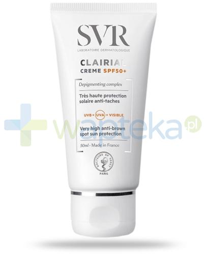 podgląd produktu SVR Clairial Creme SPF50+ krem przeciw przebarwieniom 50 ml