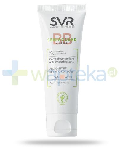 podgląd produktu SVR Sebiaclear Creme BB Light wielofunkcyjny krem zapewniający ujednolicenie i nawilżenie skóry 40 ml
