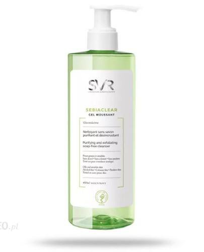 podgląd produktu SVR Sebiaclear Gel Moussant oczyszczający żel do mycia skóry trądzikowej i tłustej 400 ml