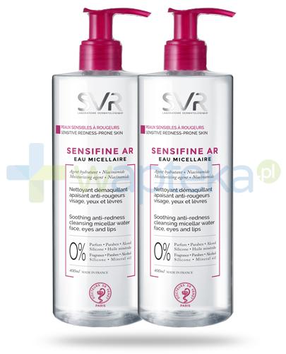 podgląd produktu SVR Sensifine AR woda micelarna 2x 400 ml [DWUPAK]