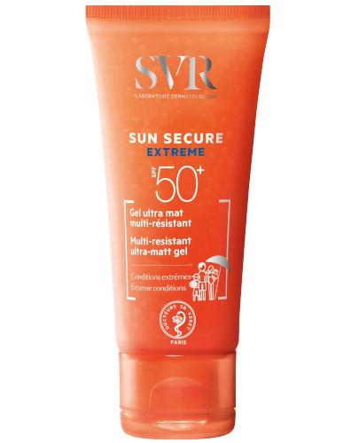 zdjęcie produktu SVR Sun Secure Extreme ultra odporny matujący żel ochronny SPF50+ 50 ml