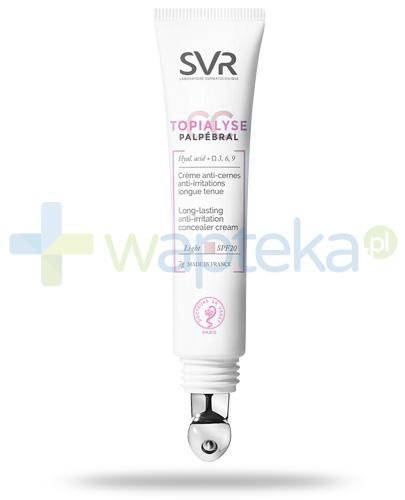 zdjęcie produktu SVR Topialyse Palpebral CC Light SPF20 krem przeciw podrażnieniom maskujący cienie pod oczami 7 g