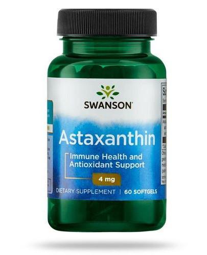 podgląd produktu Swanson Astaxanthin (astaksantyna) 4 mg 60 kapsułek