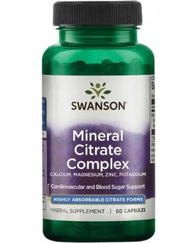 zdjęcie produktu Swanson Multi Mineral Citrate Complex 60 kapsułek