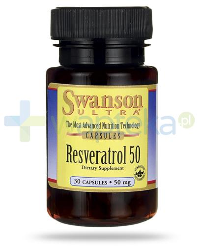 zdjęcie produktu Swanson Resveratrol (Resweratrol) 50mg 30 kapsułek