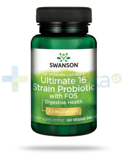 zdjęcie produktu Swanson Ultimate 16 probiotic with FOS 60 kapsułek