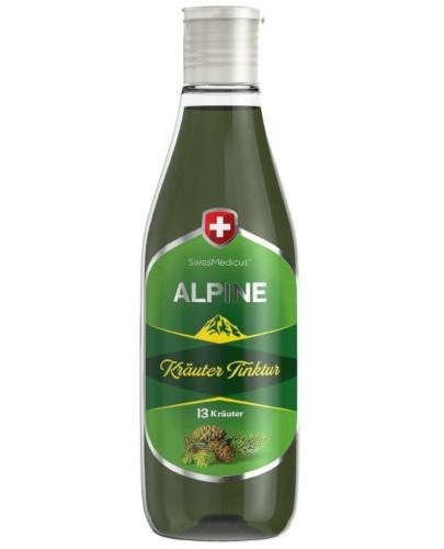 podgląd produktu SwissMedicus Alpine spirytusowy wyciąg z 13 alpejskich ziół 250 ml