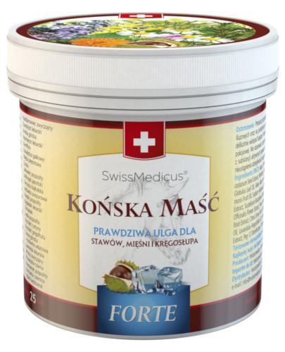 podgląd produktu SwissMedicus Końska maść Forte chłodząca 250 ml