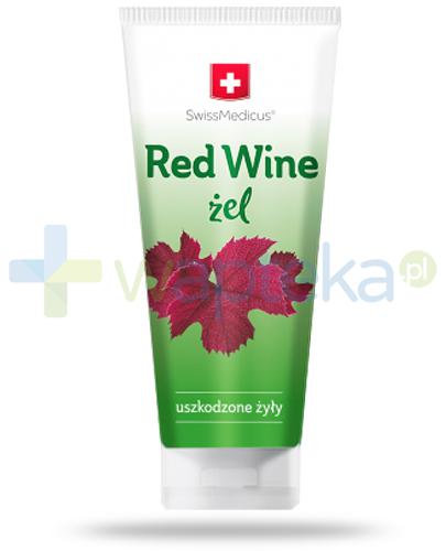 podgląd produktu SwissMedicus® Red Wine żel na uszkodzone żyły 200 ml
