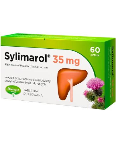 podgląd produktu Sylimarol 35mg 60 drażetek