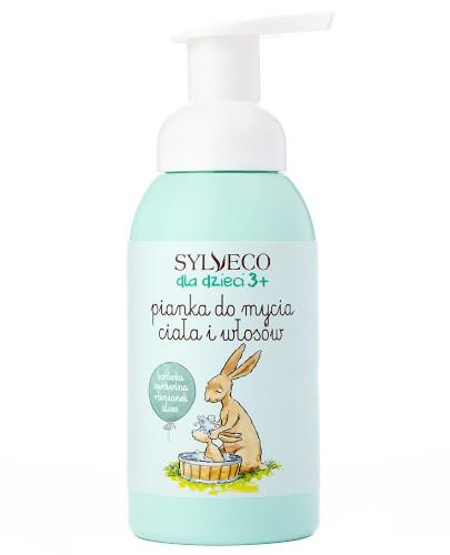 podgląd produktu Sylveco dla dzieci 3+ pianka do mycia ciała i włosów 290 ml