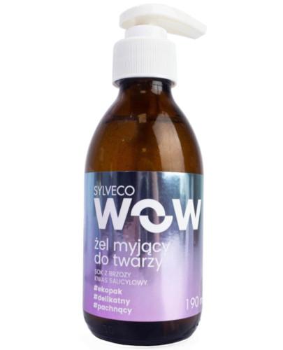 podgląd produktu Sylveco WOW żel myjący do twarzy 190 ml