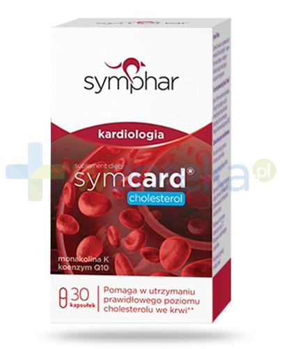 podgląd produktu Symphar Kardiologia SymCard Cholesterol 30 kapsułek 