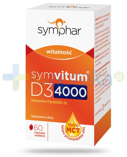Symphar Witalność Symvitum D3 4000jm Witamina D 60 Kapsułek