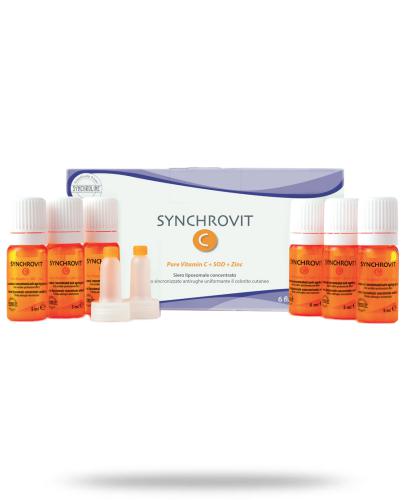 podgląd produktu Synchroline Synchrovit C skoncentrowane serum liposomowe 6x 5 ml
