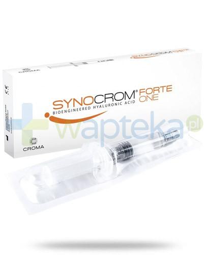 podgląd produktu Synocrom Forte One 20mg/ml hialuronianu sodu ampułkostrzykawka 4 ml