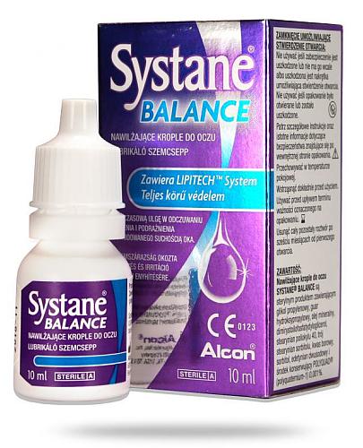 podgląd produktu Systane Balance nawilżające krople do oczu 10 ml 
