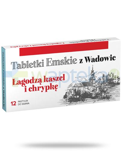 zdjęcie produktu Tabletki Emskie z Wadowic 12 tabletek