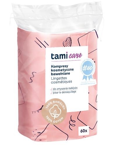 podgląd produktu Tami Care kompresy kosmetyczne bawełniane 60 sztuk
