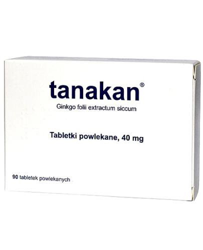 zdjęcie produktu Tanakan 0,04g 90 tabletek (import równoległy)