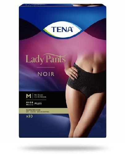 zdjęcie produktu Tena Lady Pants Plus Noir damskie majtki chłonne rozmiar M 30 sztuk