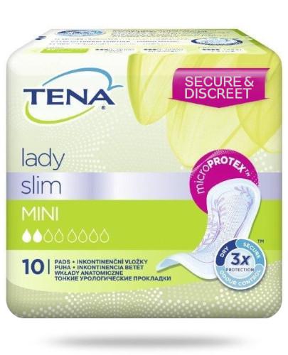 podgląd produktu Tena Lady Slim Mini wkładki anatomiczne 10 sztuk