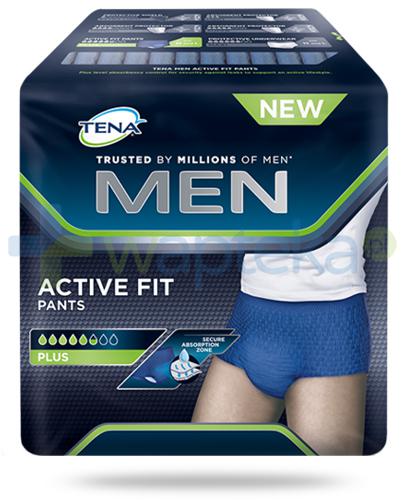 zdjęcie produktu Tena Men Active Fit Pants Plus męskie majtki chłonne rozmiar L 8 sztuk