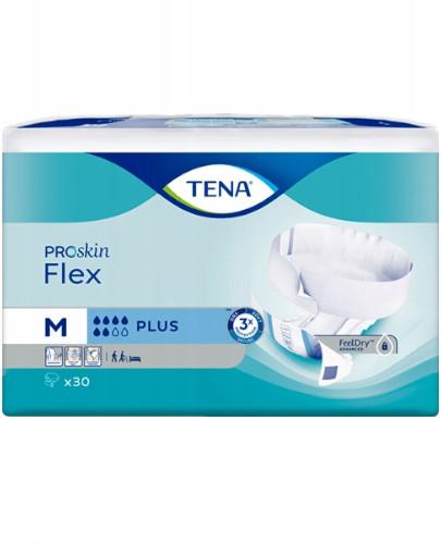 podgląd produktu Tena ProSkin Flex Plus pieluchomajtki z regulowanym pasem mocującym rozmiar M 30 sztuk