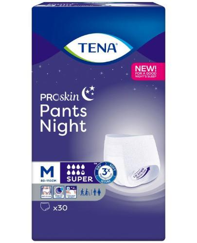 zdjęcie produktu Tena ProSkin Pants Night Super majtki chłonne rozmiar M 30 sztuk