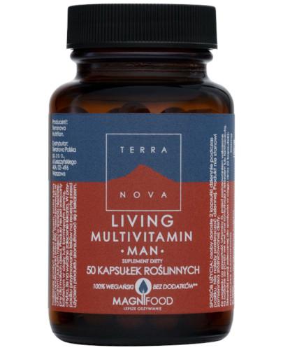 podgląd produktu Terranova Living Multivitamin Man 50 kapsułek roślinnych