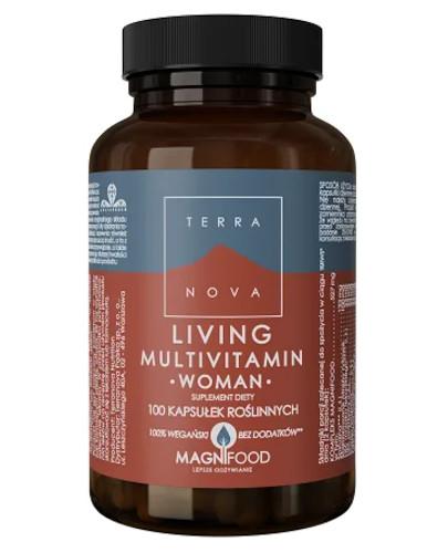 podgląd produktu Terranova Living Multivitamin Woman 100 kapsułek roślinnych