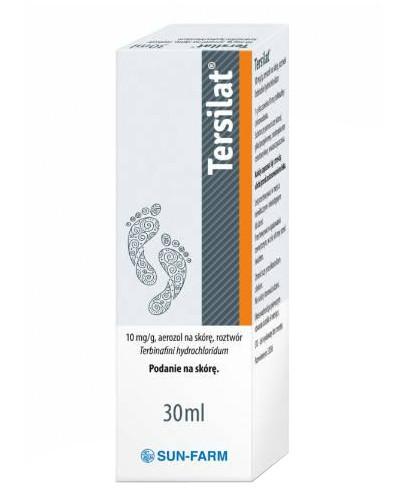 podgląd produktu Tersilat (Terbinafine-APC) 10 mg/g, aerozol na skórę, roztwór 30 ml
