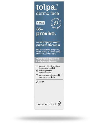 podgląd produktu Tołpa Dermo Face 35+ provivo nawilżający krem przeciw starzeniu 40 ml